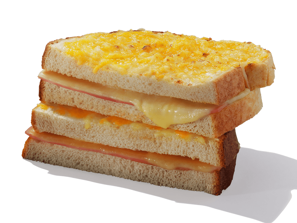 Ham and Mature Cheddar Cheese Toastie
